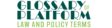 Logo: Glossary of Platform Law and Policy Terms, small size